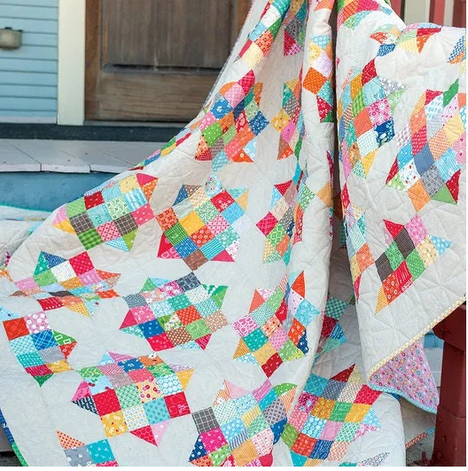 Scrappiness is Happiness by Lori Holt of Bee in my Bonnet