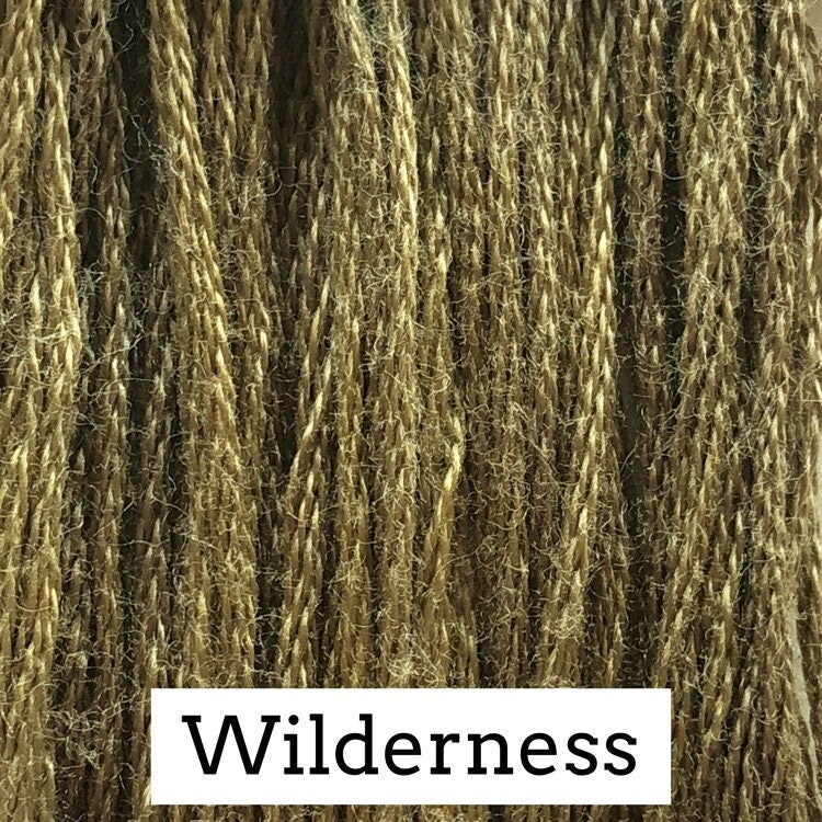 Wilderness by Classic Colorworks - 5 yds, Hand-Dyed, 6 Strand, 100% Cotton, Cross Stitch Embroidery Floss
