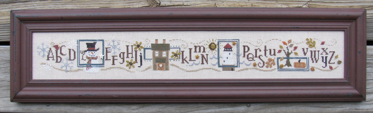 Seasons of Change Row - Bent Creek - Cross Stitch Pattern