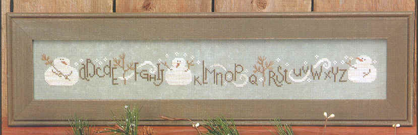 Winter Row - Bent Creek - Cross Stitch Pattern