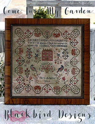 Come Into My Garden - Blackbird Designs - Cross Stitch Pattern