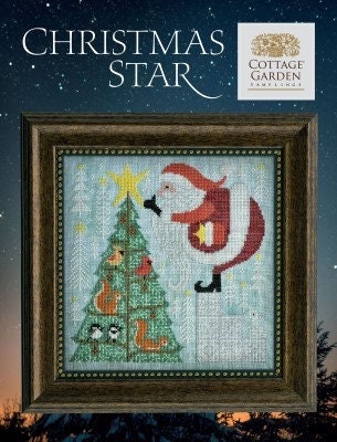 Christmas Star - Cottage Garden Samplings - Cross Stitch Pattern