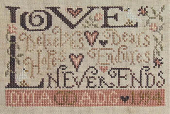 Forever Love - Silver Creek Samplers - Cross Stitch Pattern