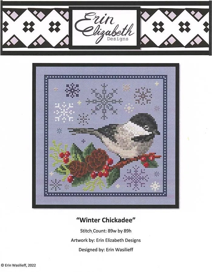 Winter Chickadee by Erin Elizabeth Designs - Shannon Christine Designs