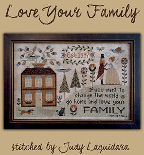 Let Love Reign - Teresa Kogut - Creative Whims - Cross Stitch Pattern