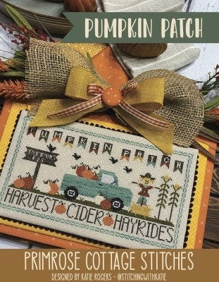 Pumpkin Patch - Primrose Cottage Stitches - Cross Stitch Pattern