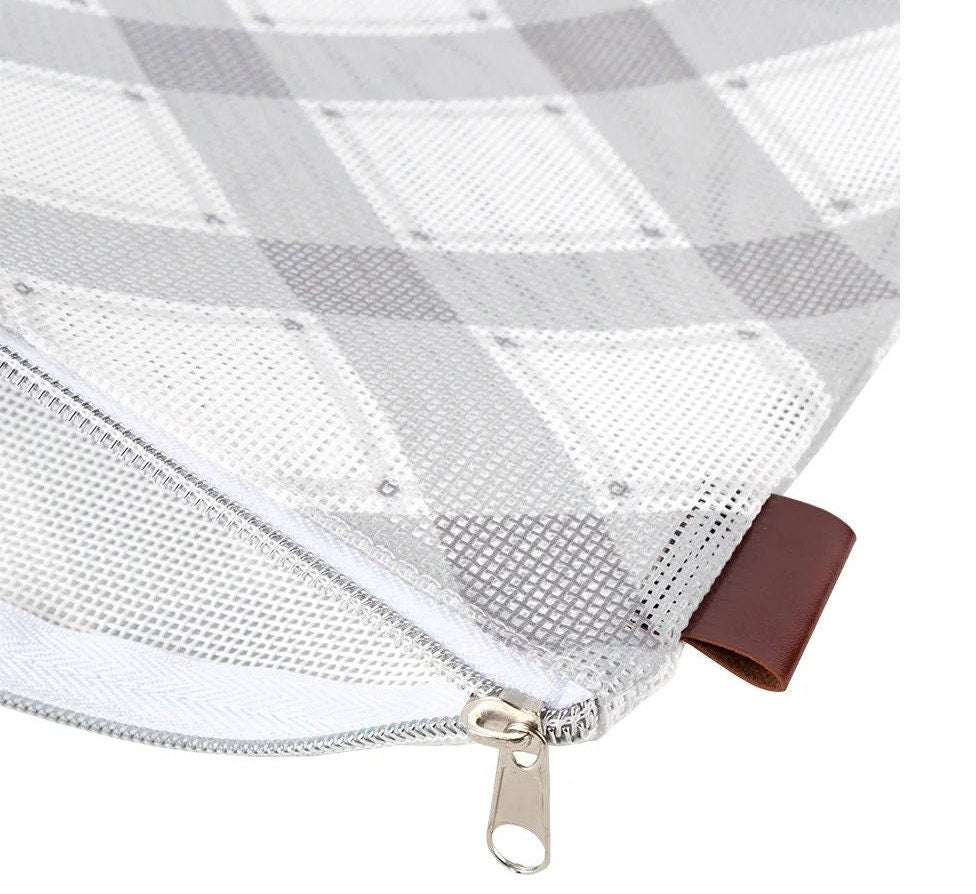 Mad for Plaid Project Bag - Charcoal