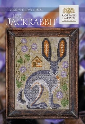 The Jackrabbit #3 - A Year in the Woods - Cottage Garden Samplings - Cross Stitch Pattern