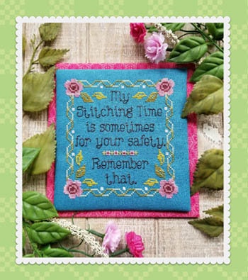 My Stitching Time - Waxing Moon Designs - Cross Stitch Pattern