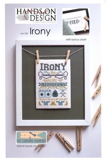 Irony - The Laundry Company Series - 3 of 3 - Hands on Design - Cathy Haberman