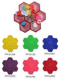 Pin Pal Mariners Compass - Magnetic Pin Keep in Purple or Pink
