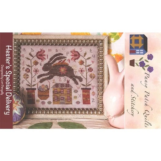 Hester's Special Delivery - Pansy Patch Quilts and Stitchery - Cross Stitch Pattern
