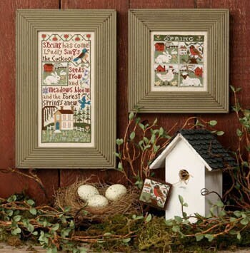 Spring Has Come - The Prairie Schooler - Cross Stitch Pattern