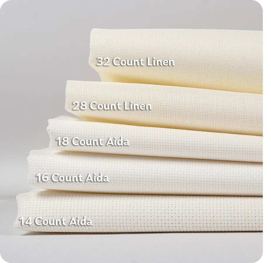 16 Count Antique White Aida – Zweigart Cross Stitch Fabric