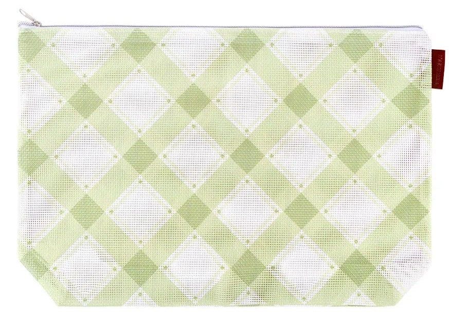 Mad for Plaid Project Bag - Olive