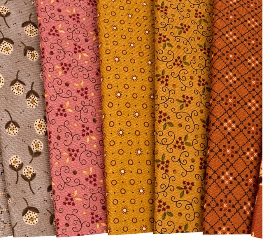 Scraps of Kindness - Fat Quarter Bundle - by Kim Diehl for Henry Glass & Company