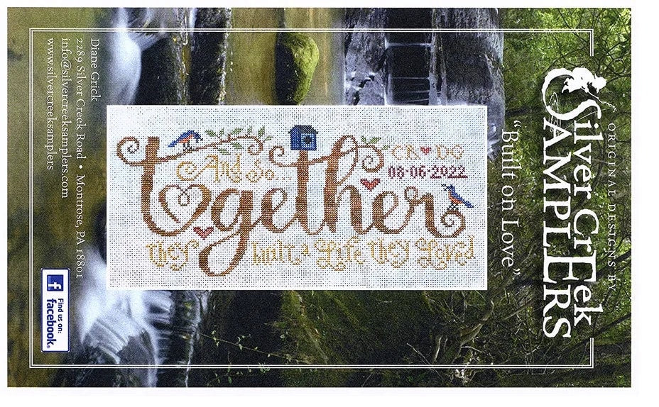 Built on Love - Silver Creek Samplers - Cross Stitch Pattern