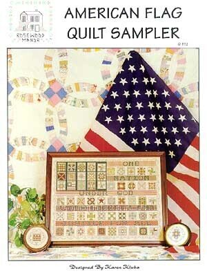 American Flag Quilt Sampler - Rosewood Manor