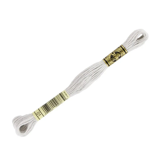 DMC 01 - 6 Strand Embroidery Floss