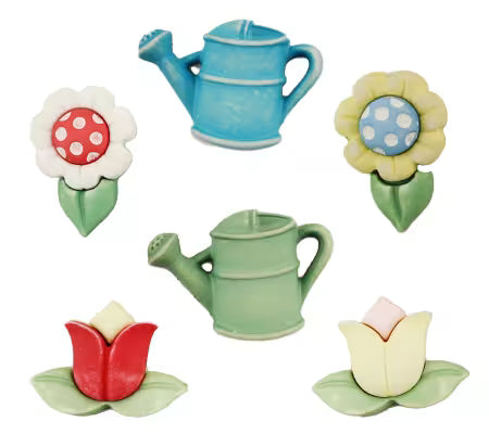 Buttons Galore & More- Spring Fling Collection - Garden Treasures