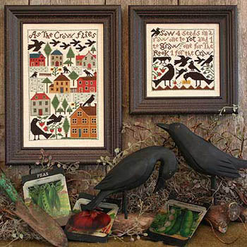 As the Crow Flies- The Prairie Schooler - Cross Stitch Pattern