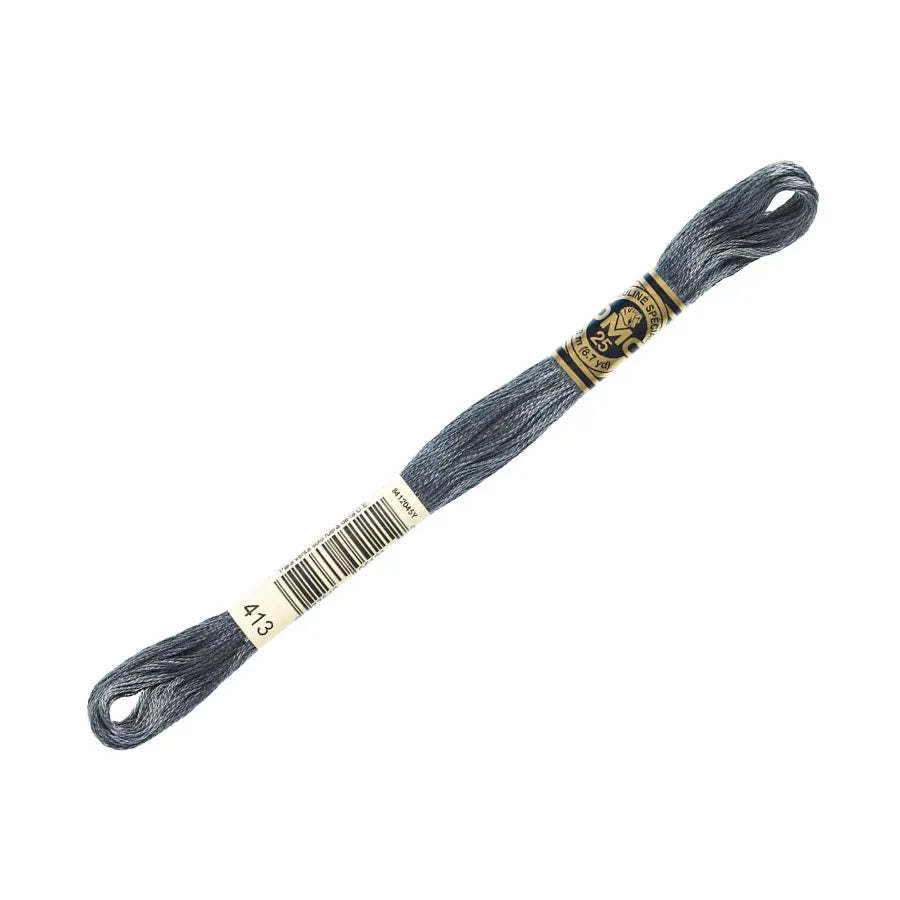 DMC 413- 6 Strand Embroidery Floss