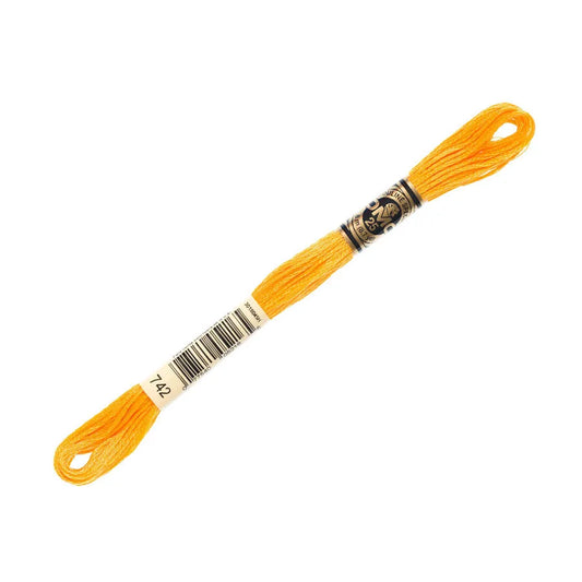 DMC 742- 6 Strand Embroidery Floss