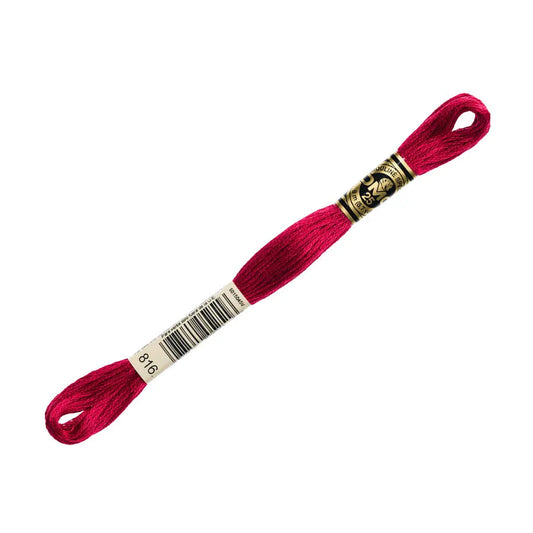 DMC 816 - 6 Strand Embroidery Floss