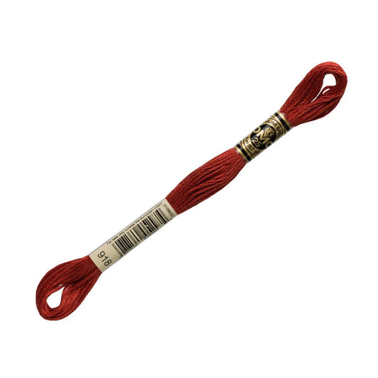 DMC 918- 6 Strand Embroidery Floss