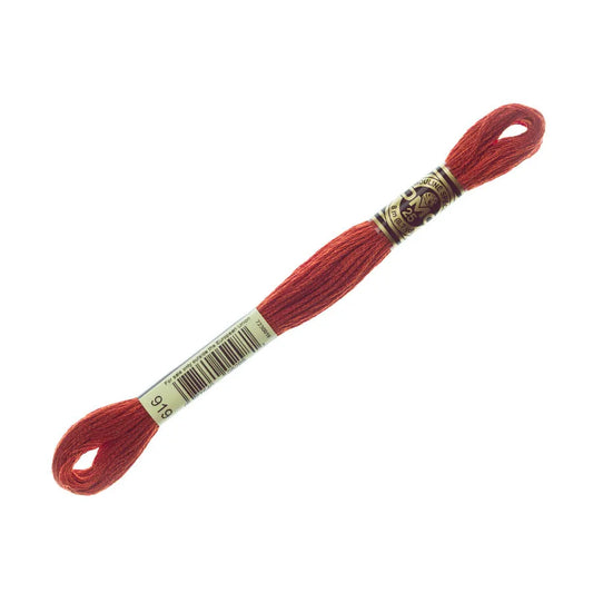 DMC 919- 6 Strand Embroidery Floss