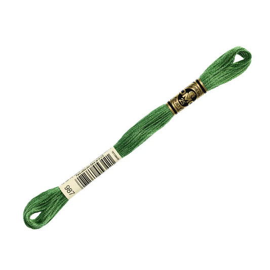 DMC 987- 6 Strand Embroidery Floss