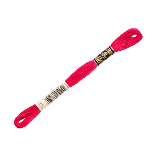 DMC 321 - 6 Strand Embroidery Floss