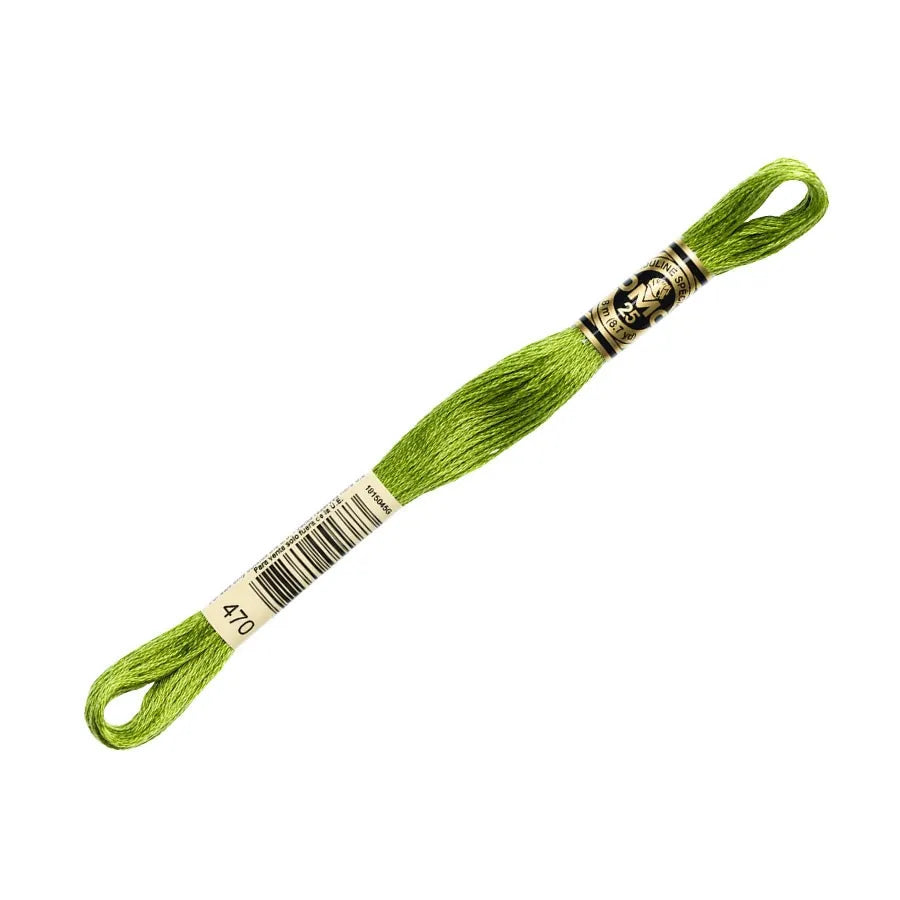 DMC 470- 6 Strand Embroidery Floss