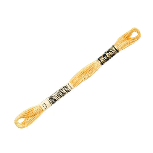 DMC 676 - 6 Strand Embroidery Floss