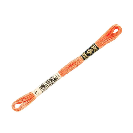 DMC 722- 6 Strand Embroidery Floss