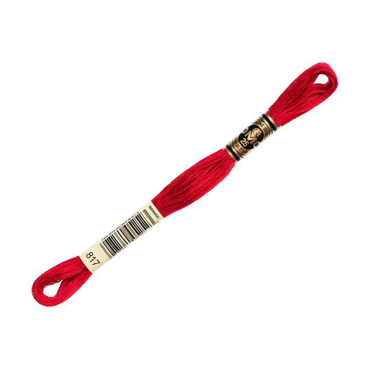 DMC 817 - 6 Strand Embroidery Floss