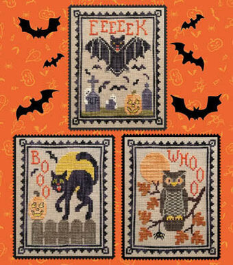 Halloween Critter Trio – Waxing Moon Designs