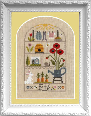 Petits Moments De L'Ete (Summer) - Jardin Prive - Cross Stitch KIT