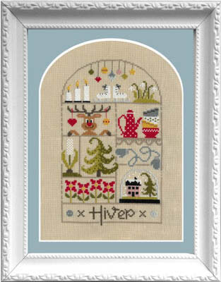 Petits Moments de L'Hiver- Jardin Prive - Cross Stitch KIT