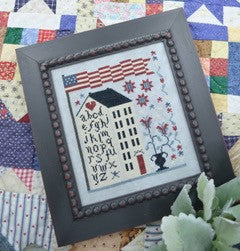 American Sampler House - Annie Beez Folk Art