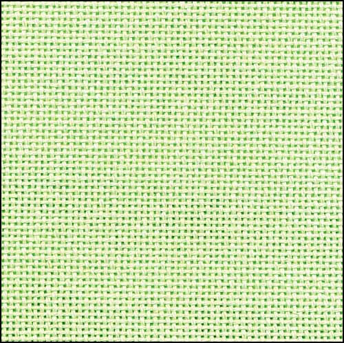 27ct Lime Linda Fabric – Zweigart Cross Stitch Fabric