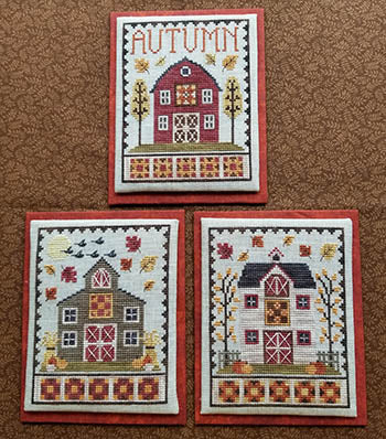 Autumn Barn Trio – Waxing Moon Designs