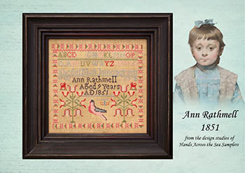 Ann Rathmell 1851 - Hands Across the Sea Samplers