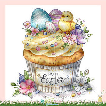 Easter Cupcake - Les Petites Croix de Lucie