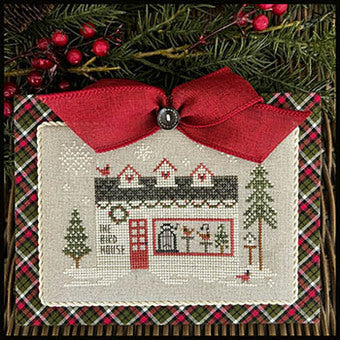 Bird House - Hometown Holiday Series by Little House Needleworks