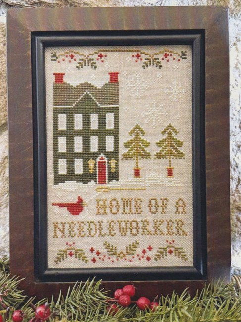 Winter at the Home of a Needleworker - Little House Needleworks - Cross Stitch Pattern