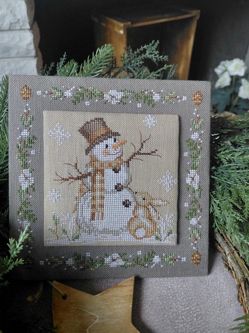 Il bosco d'inverno - snowman (The Winter Forest - Snowman) - Serenita Di Campagna