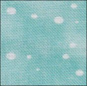 32 Count Snow on Aqua Linen – Zweigart Cross Stitch Fabric – More Information in Description