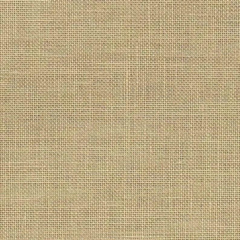 36 Count Summer Khaki Linen –  Zweigart Cross Stitch Fabric – More Information in Description