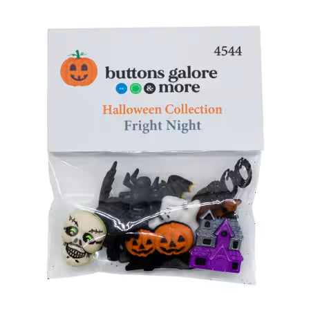 Buttons Galore & More- Halloween Collection - Fright Night